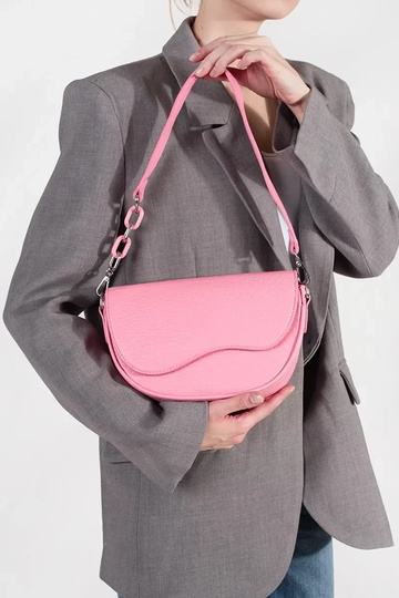 Roze postbode tas 2