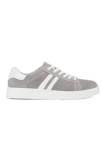 Grijze ajour schoenen van...
