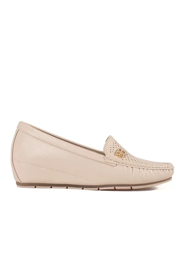 Bottines couleur sable pour...