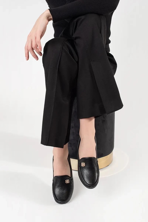 Bottines noires pour femmes avec...