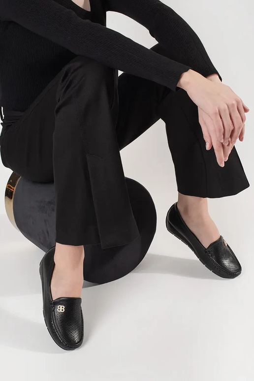 Bottines noires pour femmes avec...