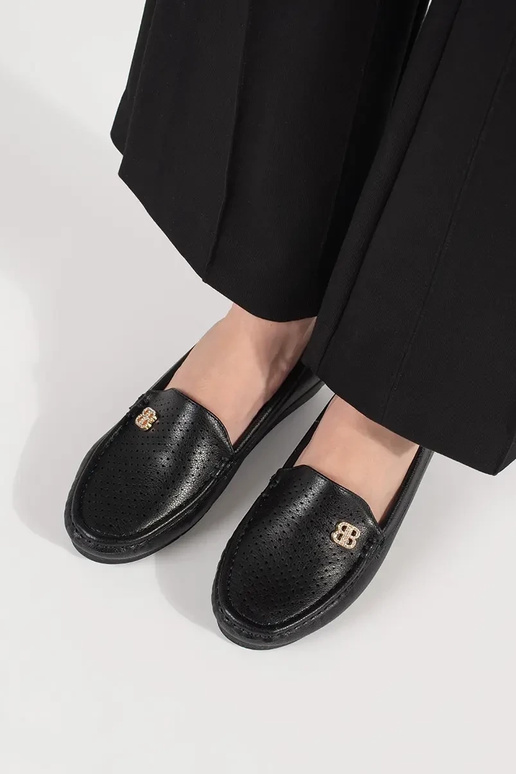 Bottines noires pour femmes avec...