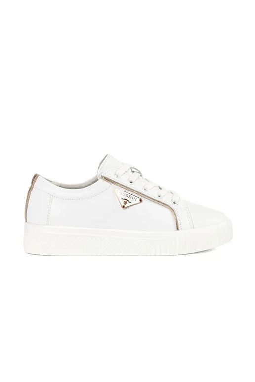 Leer witte kleur Sneakers model...