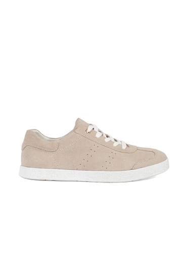 Zandkleurige sneakers model...