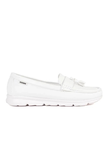 Mocassins blancs avec...