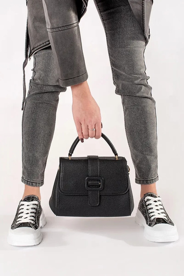 Zwarte kleine tas met... 2