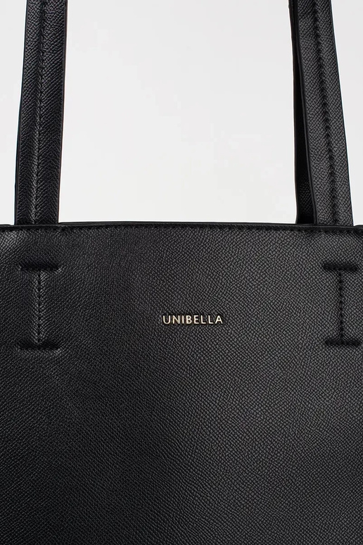 Grand sac fourre-tout noir avec clous