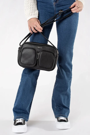 Schwarze kleine Tasche mit... 2