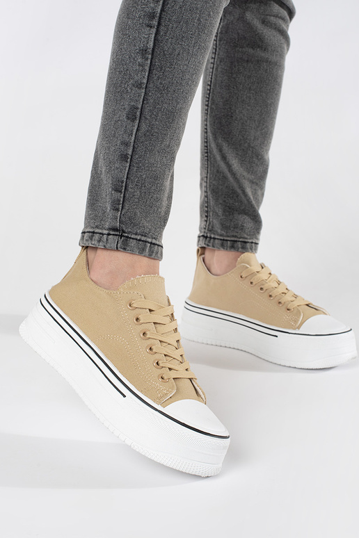 Zand Sportschoenen met dikke zool Zand Sportschoenen met dikke zool