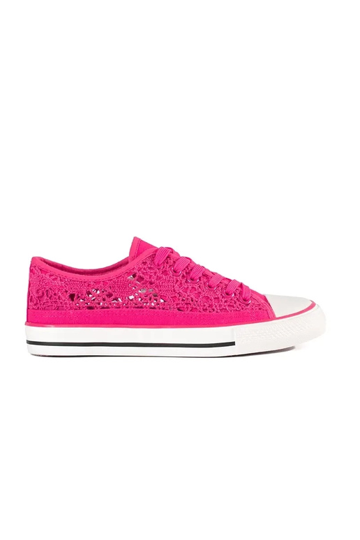 Rosa durchbrochene Schuhe Rosa durchbrochene Schuhe