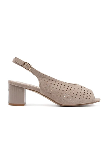 Hakken sandalen zilver...