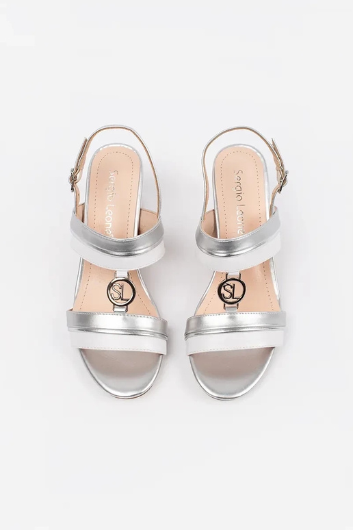 Dames sandalen met hoge hak parel... Dames sandalen met hoge hak parel...