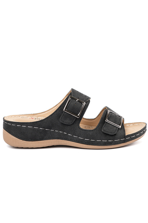 Sandalen op een lage plateau met...