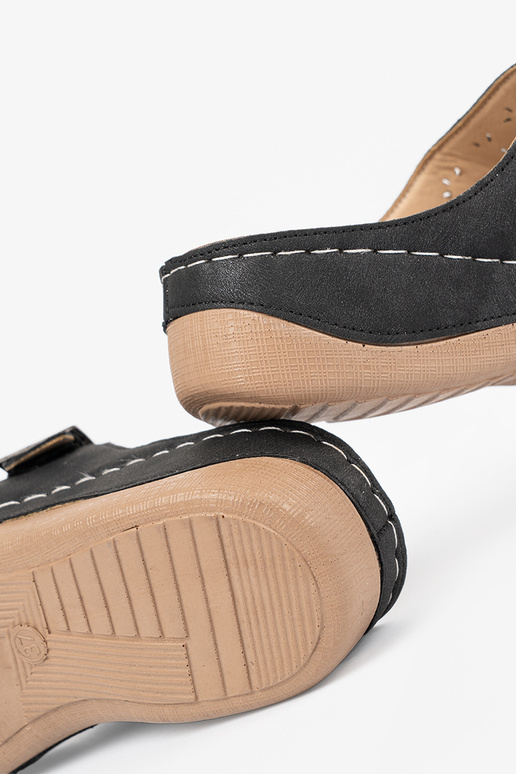 Sandales à plateforme basse avec...