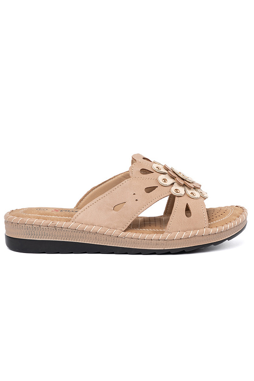 Dames slippers met decoratieve... Dames slippers met decoratieve...