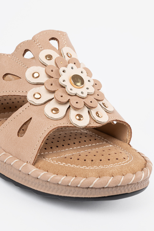 Chaussons pour femmes avec fleurs...