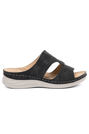 Comfortabele slippers met...