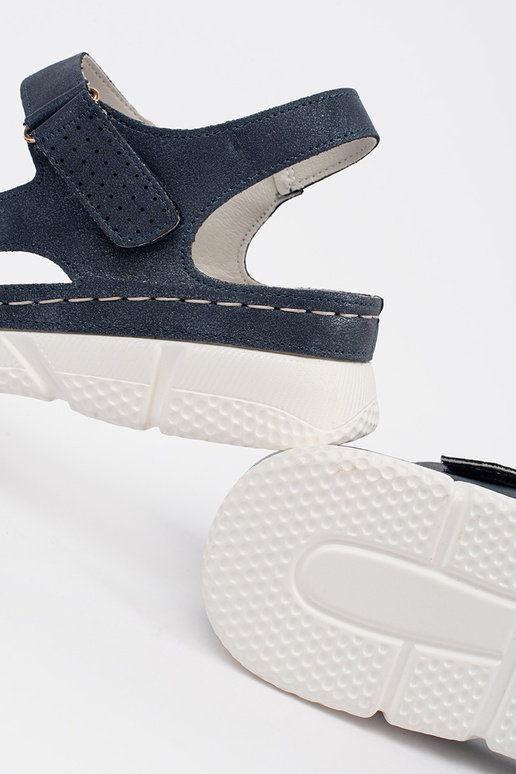 dunkelblaue klassische Sandalen für...