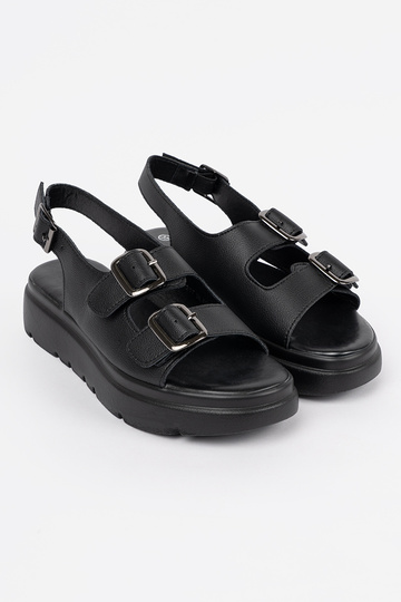 Zwarte klassieke sandalen... 2