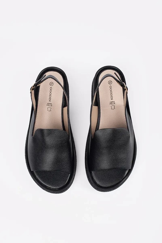 sandales confortables noires pour femmes