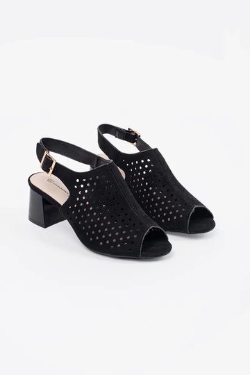 zwarte sandalen op hakken... 2