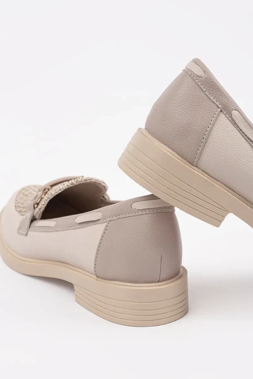 mocassins ivoire avec semelle en cuir mocassins ivoire avec semelle en cuir