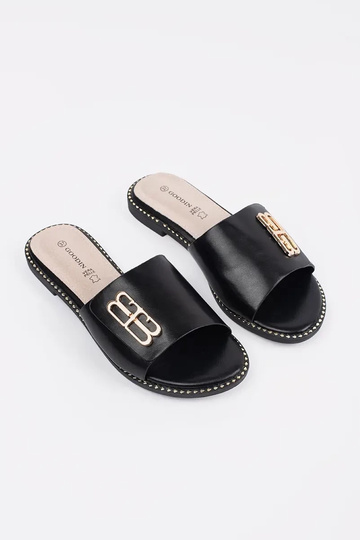 zwarte slippers voor dames... 2