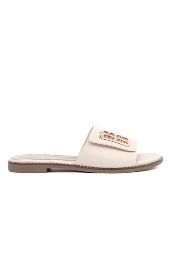 ivoren slippers voor dames...