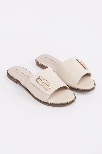 ivoren slippers voor dames... 2