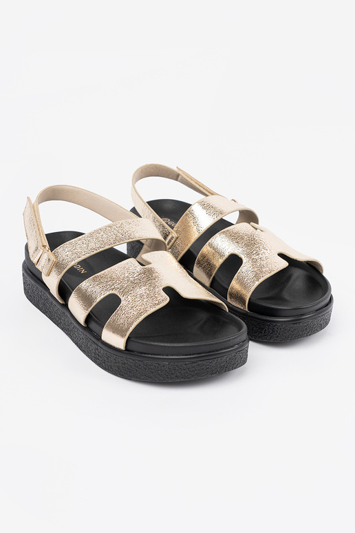 Klassische Sandalen mit Plattform in...