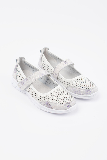 sandkleurige ballerina's 2