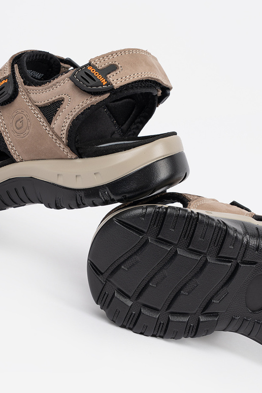 Sportieve sandalen bruin