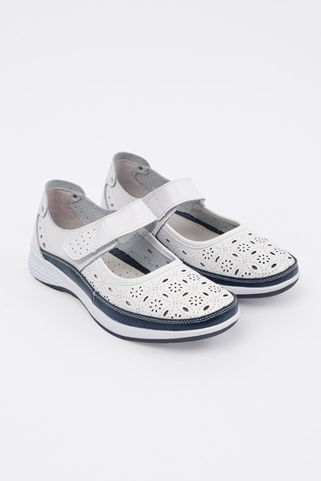 Ażurow sandalen van witte... 2