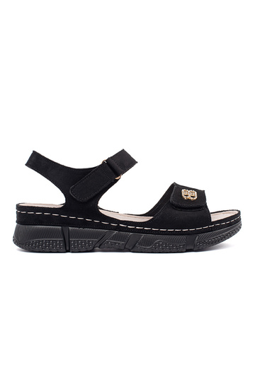 Zwarte sandalen voor dames