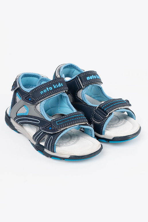 Dunkelblaue Jungen-Sandalen