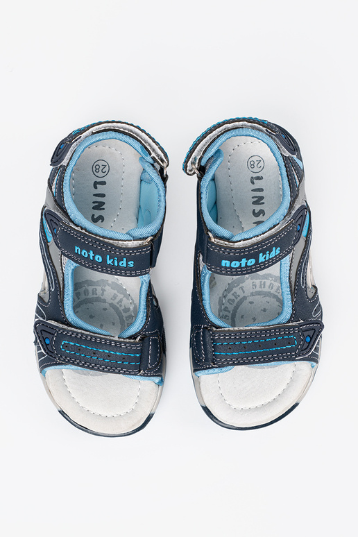 Dunkelblaue Jungen-Sandalen