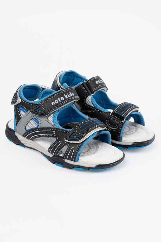 Schwarze Jungen-Sandalen Schwarze Jungen-Sandalen