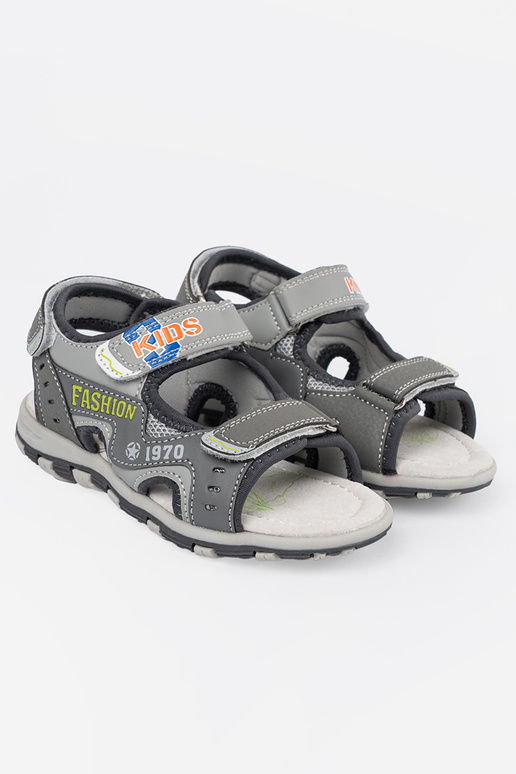 Bottines grises pour garçons