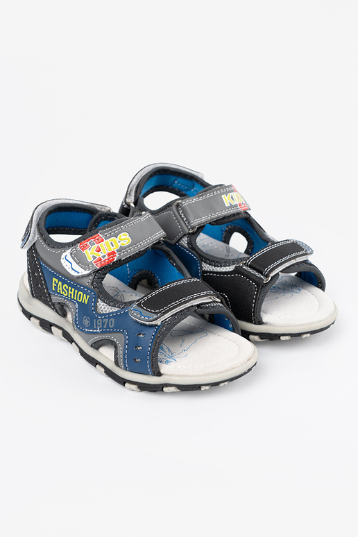 Blaue Jungen Sandalen