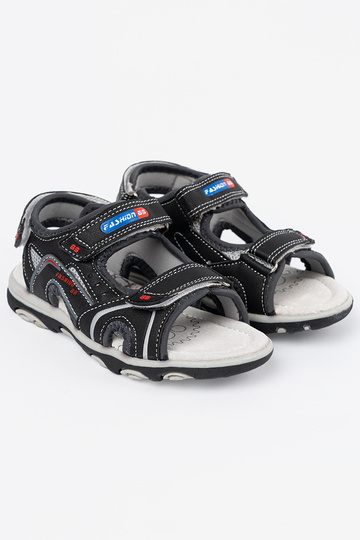 Schwarze Jungen Sandalen 2