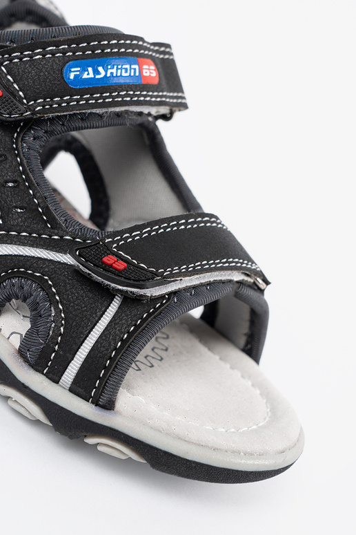 Sandales noires pour garçons