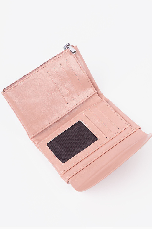 Bruine damesportemonnee Bruine damesportemonnee