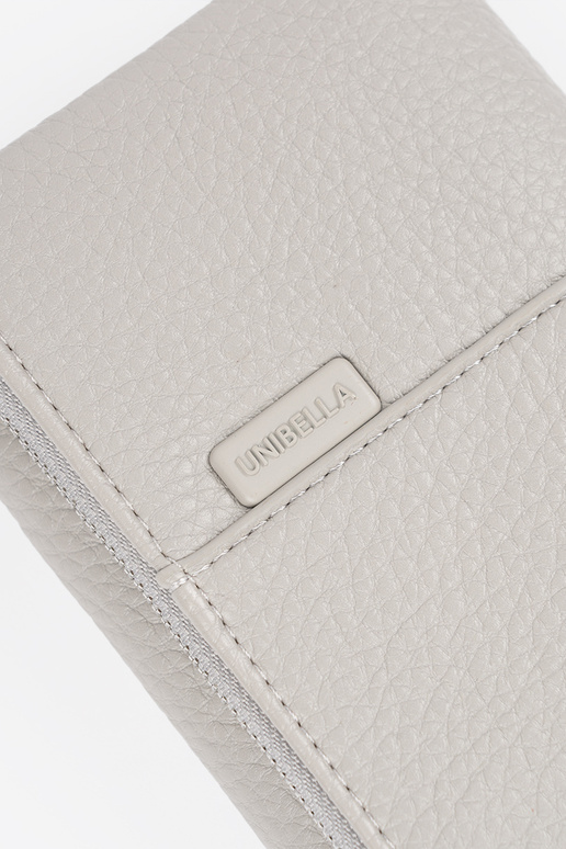 Portefeuille gris pour femme en... Portefeuille gris pour femme en...