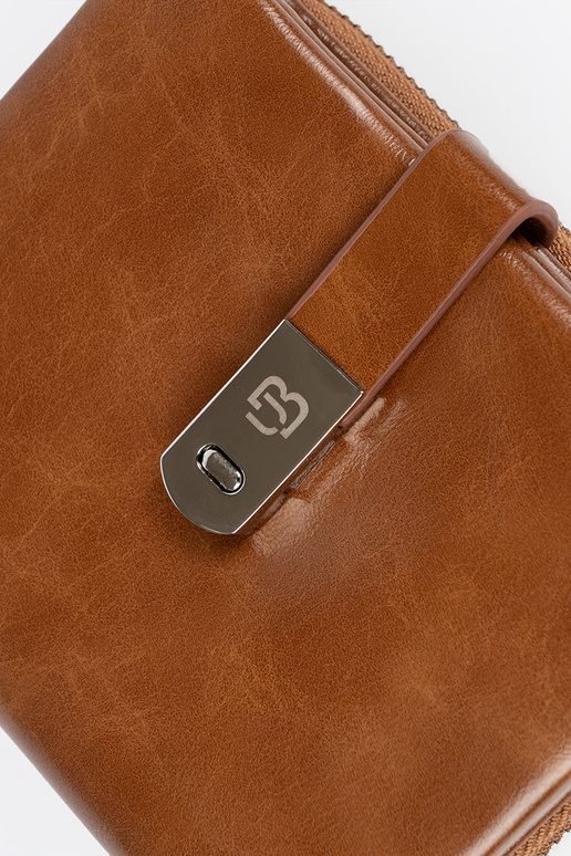 Bruine elegante damesportemonnee Bruine elegante damesportemonnee