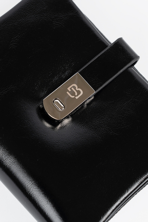 Elegante Damenbörse in Schwarz Elegante Damenbörse in Schwarz