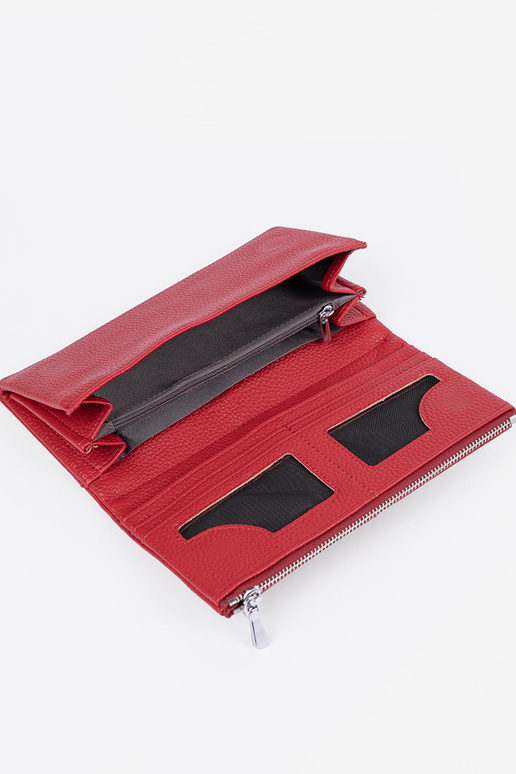 Portefeuille féminin rouge Portefeuille féminin rouge