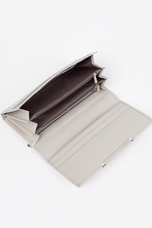 Elegante graue Damenbörse Elegante graue Damenbörse