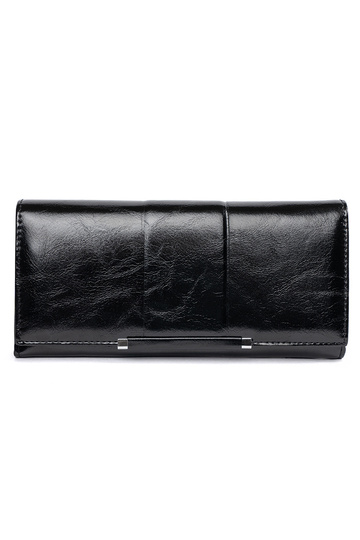 Elegante schwarze Damenbörse