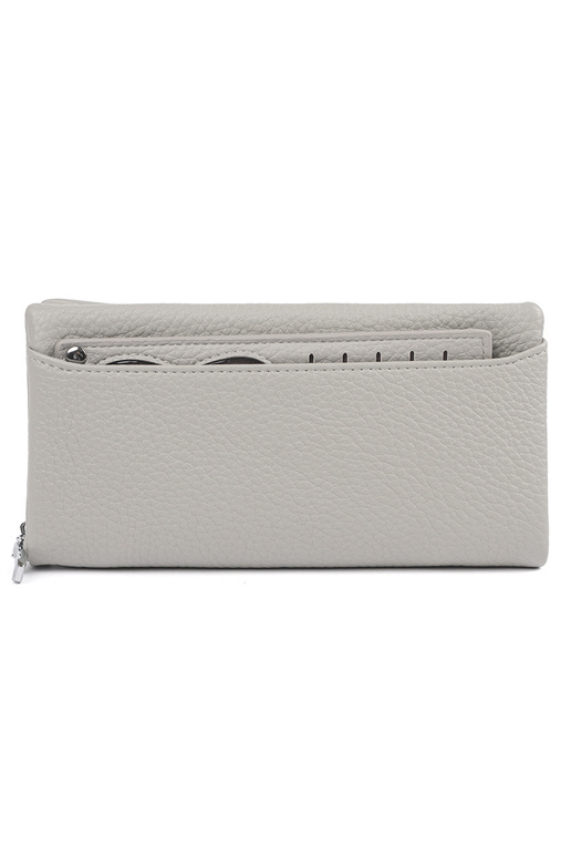 Große Damenbörse in grau