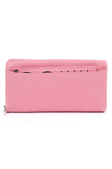 Große Damenbörse in rosa